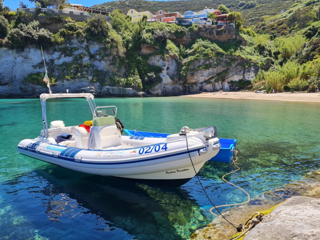 Noleggio gommoni a Ponza