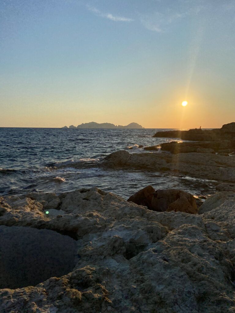 cala dell'acqua isola di ponza